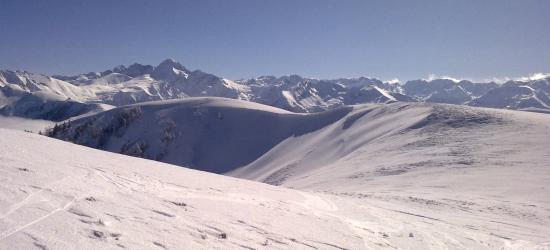 belvédère depuis les crêtes du mourtis